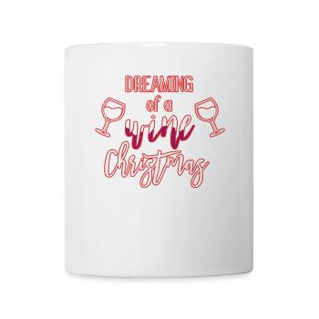 Christmas wine - Mug - white - Front
