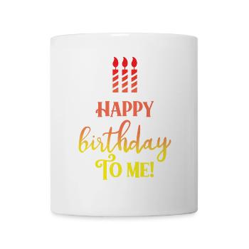 happy Birthday - Mug - white - Front