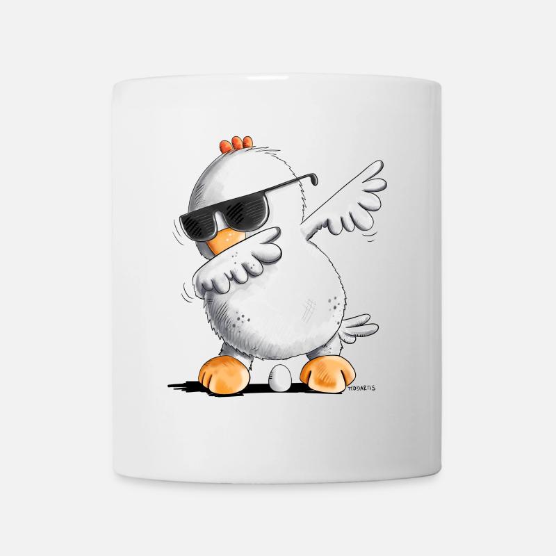 Dab Dance Huhn I Dabbendes Huhn I Dabbing Tiere - Tasse - Weiß