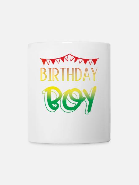 Happy Birthday - Tasse - Weiß