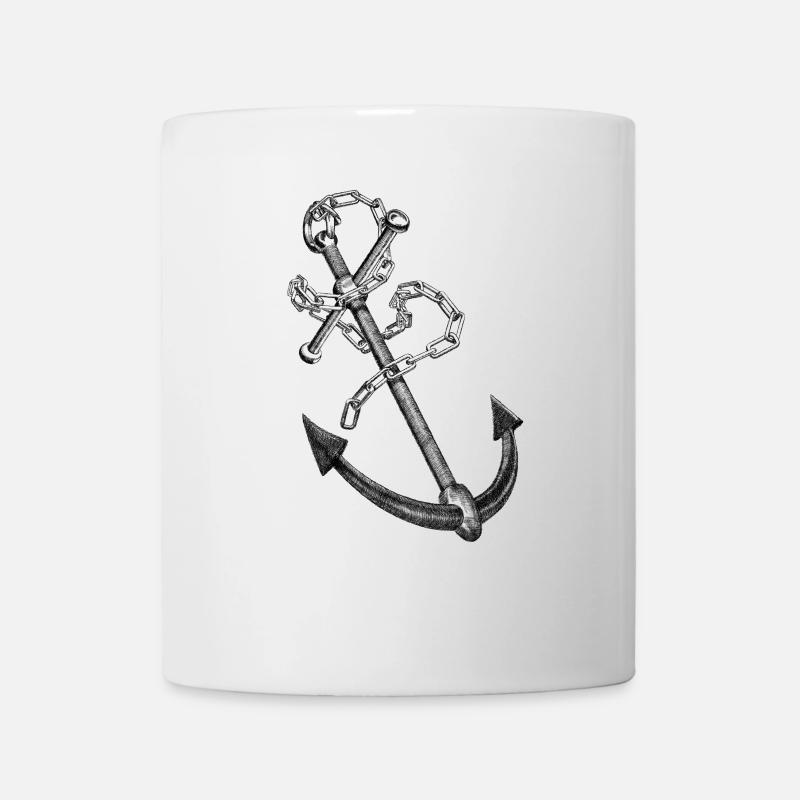 Anker - Tasse - Weiß