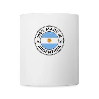 Made in Argentina Flag of Buenos Aires Tango - Mug - white - Front