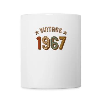 1967 vintage retro vintage birth year birthday - Mug - white - Front