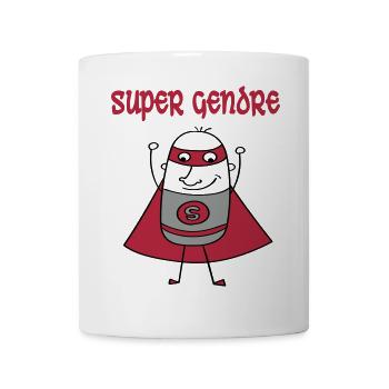 Super gendre - Mug blanc - blanc - Devant