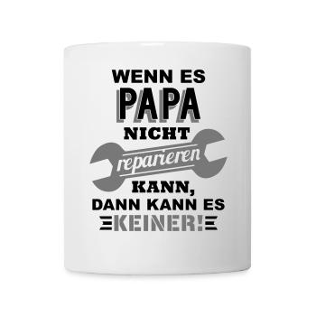 Papa (Reparatur) - Tasse - Weiß - Vorne