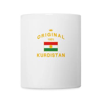 Kurdistan Kurdistan drapeau HDP Afrin YPG Turquie - Mug blanc - blanc - Devant