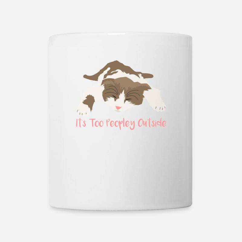 Introvertiert - Tasse - Weiß