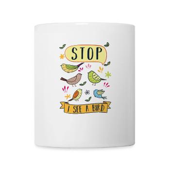 Ornithologie Oiseaux - Mug blanc - blanc - Devant