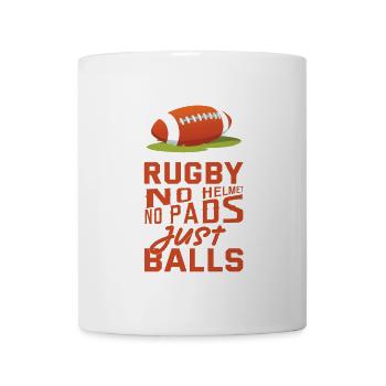 Sport de rugby cadeau - Mug blanc - blanc - Devant
