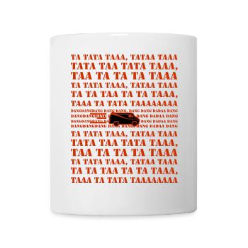 Famous TV series of the 80s - Team A with Van - Mug - white - Front