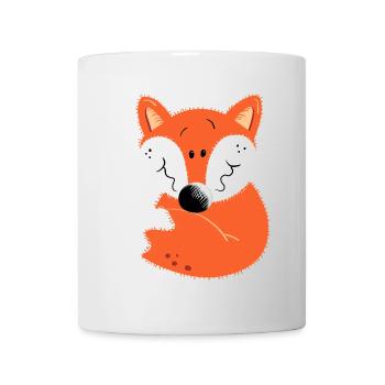 Kleiner Fuchs - Tasse - Weiß - Vorne