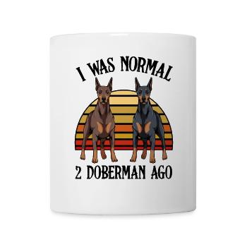 Doberlight Duo at Sunset - Mug - white - Front