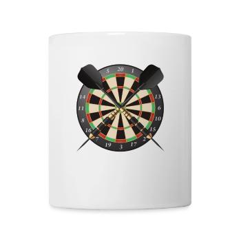 Fléchettes Fléchettes Fléchettes Fléchettes Cadeau - Mug blanc - blanc - Devant
