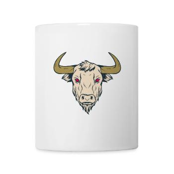 Taurus Red Eyes Devil - Tasse - Weiß - Vorne