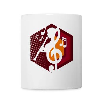 Clarinet - Clarinet player - Mug - white - Front