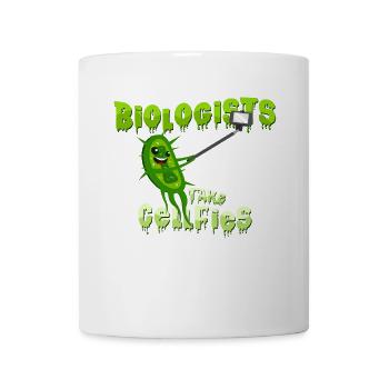 Biologists Cells Selfie - Mug - white - Front