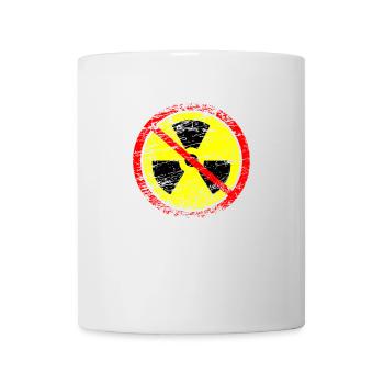 Anti Atomkraft Atomkraftwerke Atommüll Atomenergie - Tasse - Weiß - Vorne