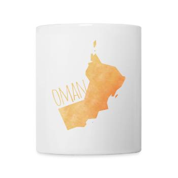 Oman - Tasse - Weiß - Vorne