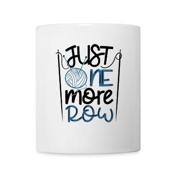 Crochet knitting handmade gift - Mug - white - Front