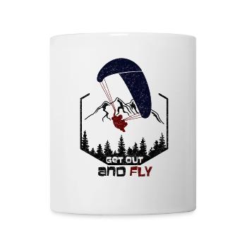 Paragliding - Tasse - Weiß - Vorne