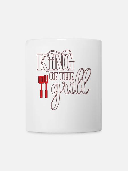 Grillkönig - Tasse - Weiß