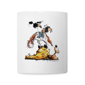 Geringster Widerstand - Tasse - Weiß - Vorne