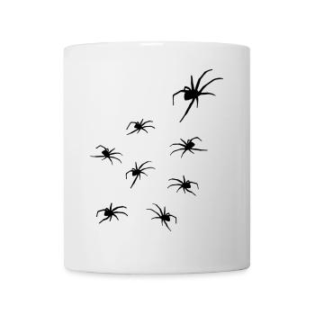 Spinnen - Horror, Spinne - Tasse - Weiß - Vorne