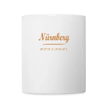 Nuremberg - Mug blanc - blanc - Devant