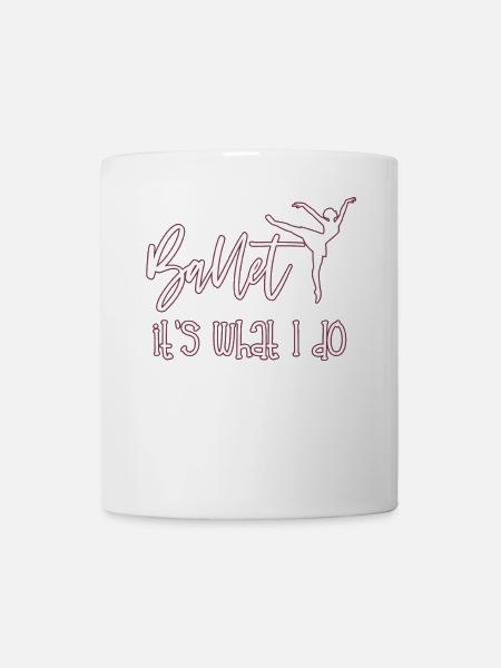 Ballerina - Tasse - Weiß