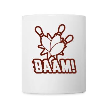 bowling - Mug blanc - blanc - Devant
