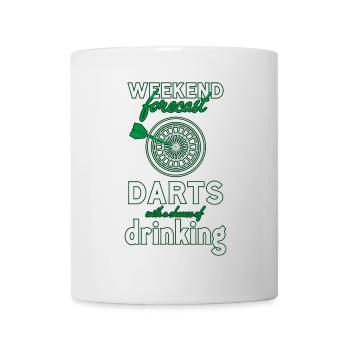 Darts Dart - Tasse - Weiß - Vorne