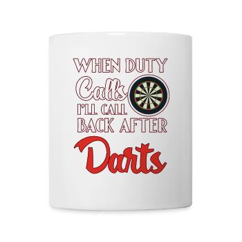 Darts Dart - Tasse - Weiß - Vorne