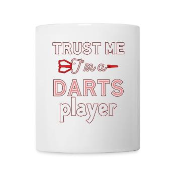 Darts darts - Mug - white - Front
