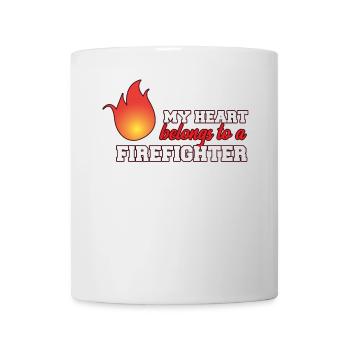 Feuerwehr - Tasse - Weiß - Vorne