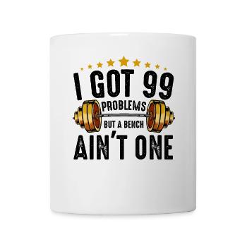 Goldbarbell Stars Gym Tee - Tasse - Weiß - Vorne