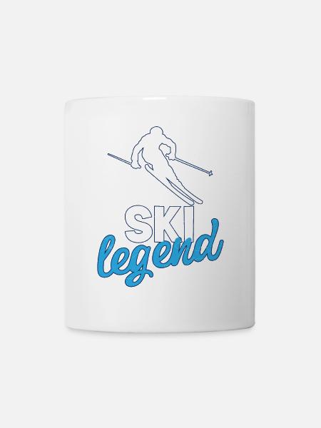 Ski Sport - Tasse - Weiß