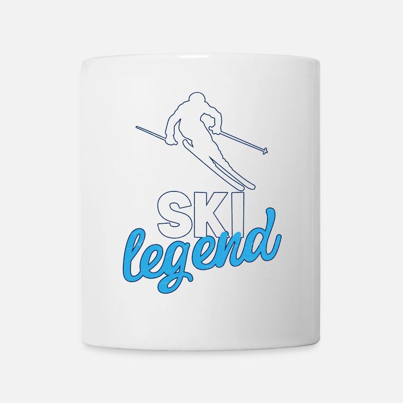 Ski Sport - Tasse - Weiß