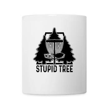 Discgolf Spruch Lustig Frisbee Discgolfer Geschenk - Tasse - Weiß - Vorne