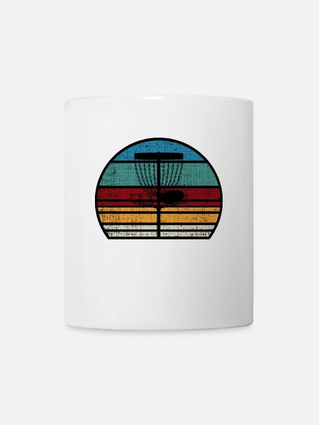 Frisbee Discgolf Spruch Lustig Discgolfer Geschenk - Tasse - Weiß