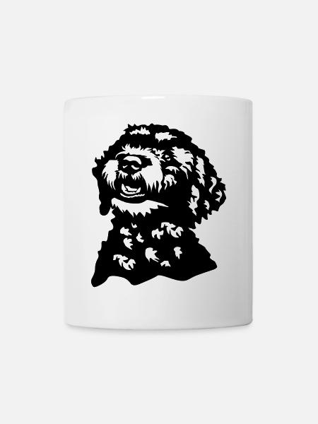 Lagotto Romagnolo Kopf - Tasse - Weiß