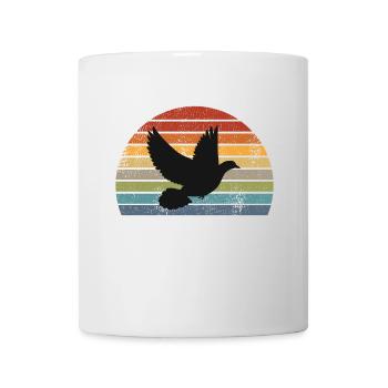 Rétro sourd - Mug blanc - blanc - Devant