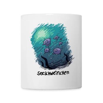 Seeschweinchen (hell) - Tasse - Weiß - Vorne