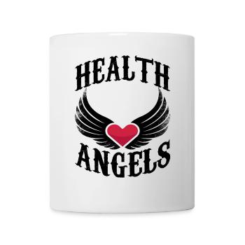 Anges de la santé médecin infirmière médecin urgentiste - Mug blanc - blanc - Devant