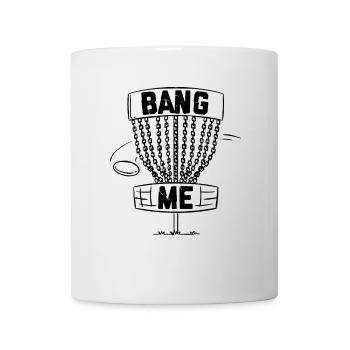Disc Golf - Tasse - Weiß - Vorne
