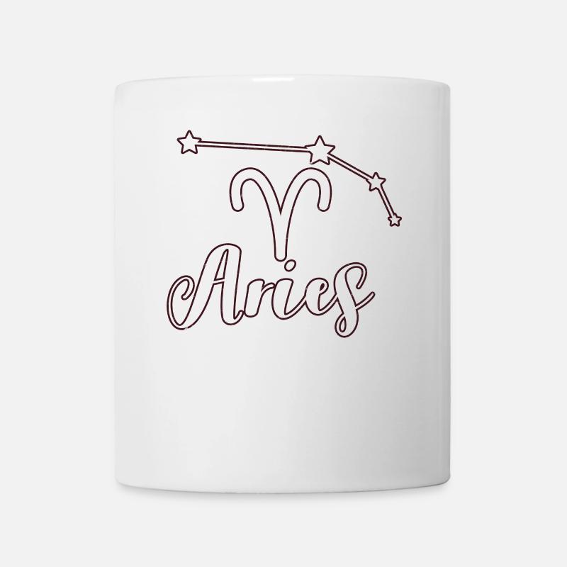 Widder Sternzeichen - Tasse - Weiß