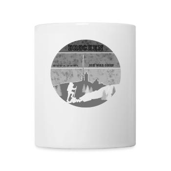 I go hiking - Brocken Harz - Mug - white - Front