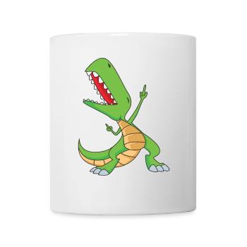 Tamponner le T-Rex | Dabbing Dinosaurs | Party Rex - Mug blanc - blanc - Devant