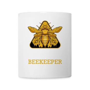 Apiculteur Apiculteur Garde des abeilles - Mug blanc - blanc - Devant
