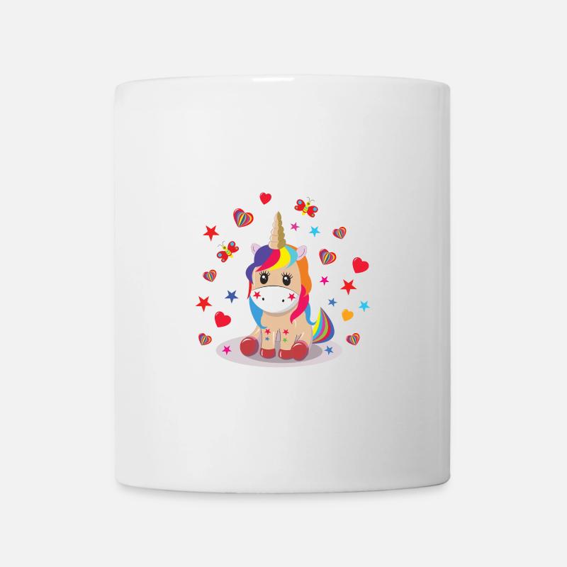einhorn ,unicorn - Tasse - Weiß