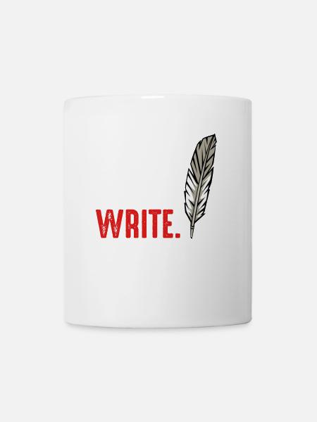 Mange, Dors, Écris, Répète, Motivation - Mug blanc - blanc
